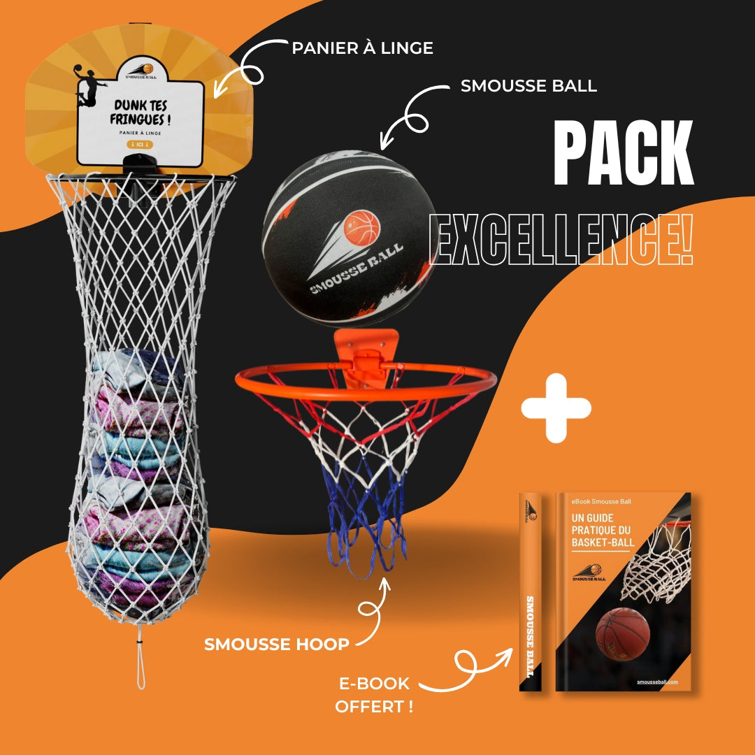 Pack Excellence (Panier à linge / Smousse Ball / Smousse Hoop) + E-Book