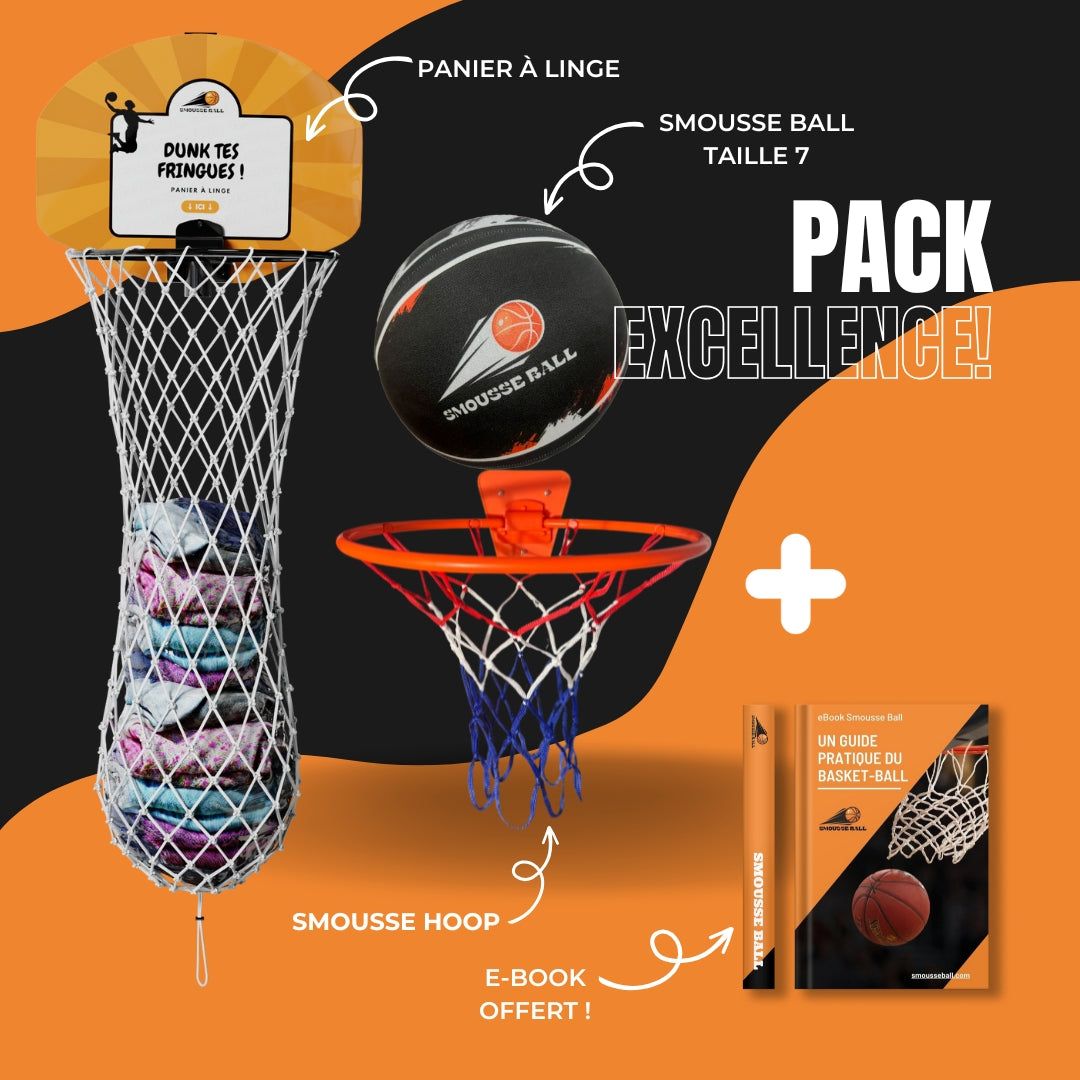 Pack Excellence (Panier à linge / Smousse Ball / Smousse Hoop) + E-Book